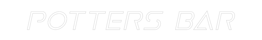 Custom Neon Sign Online Editor POTTERS BAR