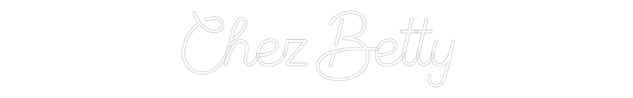 Custom Neon Sign Online Editor Chez Betty