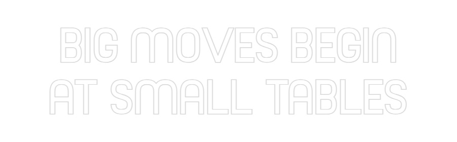 Custom Neon Sign Online Editor BIG MOVES BEG...