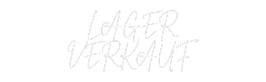 Custom Neon Sign Online Editor LAGER
VERKAUF