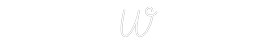 Custom Neon Sign Online Editor W