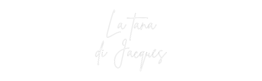 Custom Neon Sign Online Editor La tana
di J...