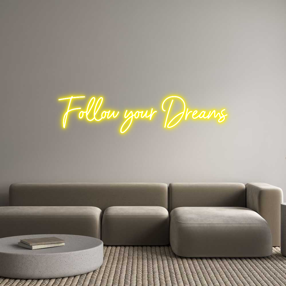 Custom Neon Sign Online Editor Follow your D...