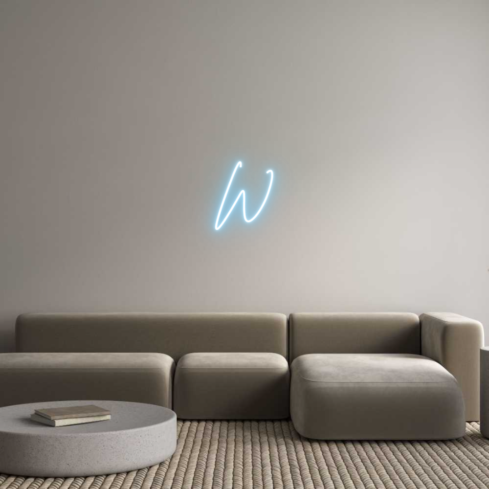 Custom Neon Sign Online Editor W