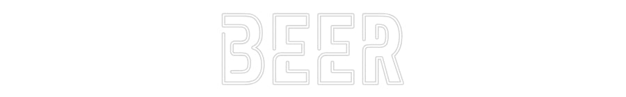 Custom Neon Sign Online Editor BEER