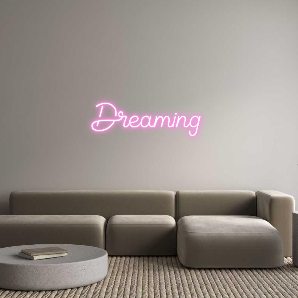 Custom Neon Sign Online Editor Dreaming