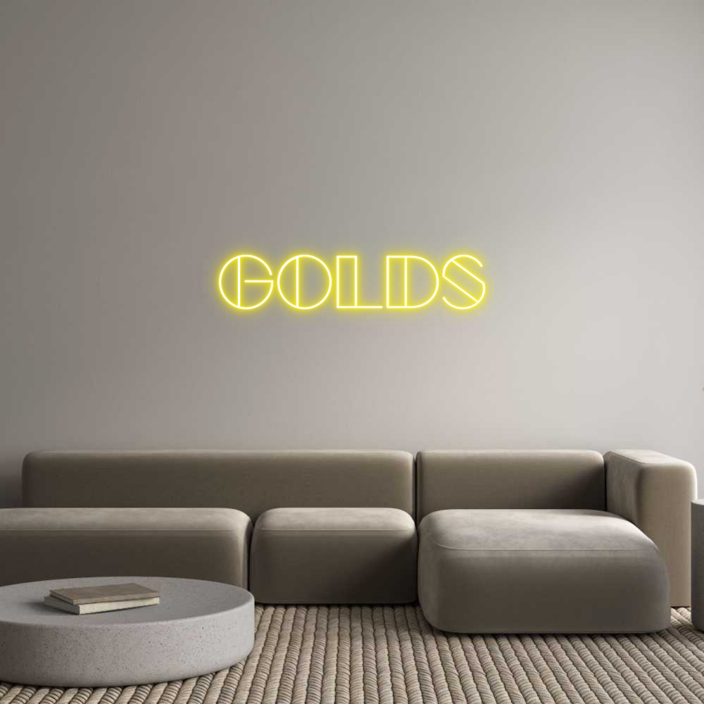 Custom Neon Sign Online Editor Golds