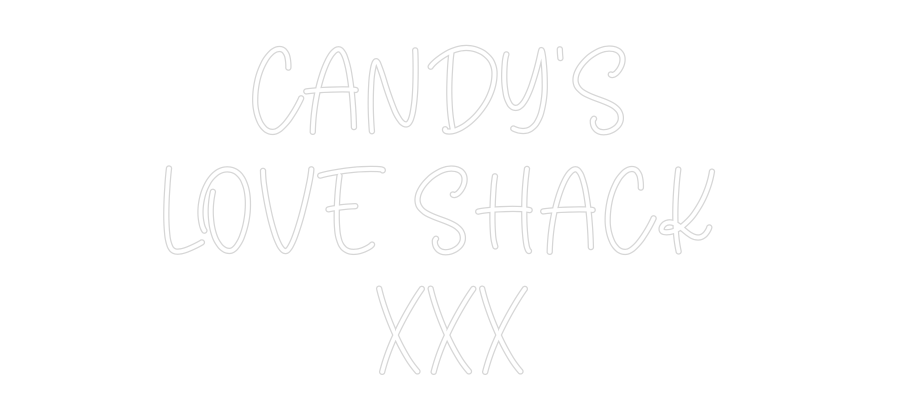 Custom Neon Sign Online Editor CANDY'S
LOV...