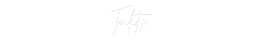 Custom Neon Sign Online Editor Toilets