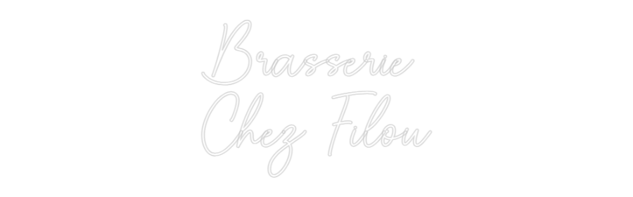 Custom Neon Sign Online Editor Brasserie
Ch...