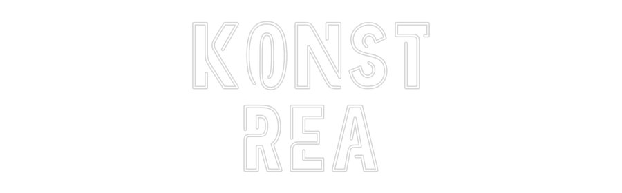 Custom Neon Sign Online Editor KONST
Rea