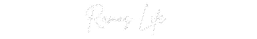Custom Neon Sign Online Editor Ramos Life