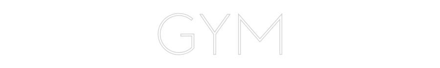 Custom Neon Sign Online Editor GYM