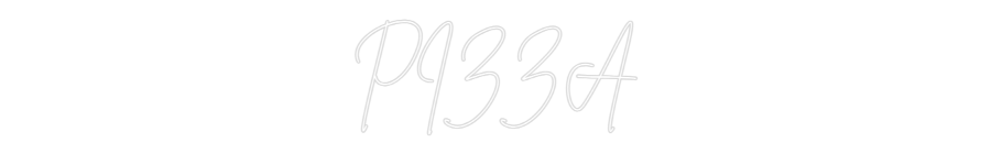 Custom Neon Sign Online Editor PIZZA