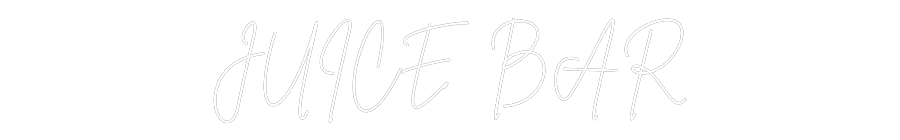 Custom Neon Sign Online Editor JUICE BAR