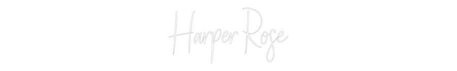 Custom Neon Sign Online Editor Harper Rose