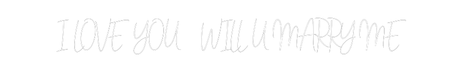 Custom Neon Sign Online Editor I LOVE YOU ...