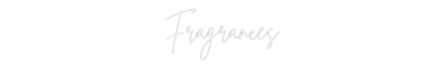 Custom Neon Sign Online Editor Fragrances