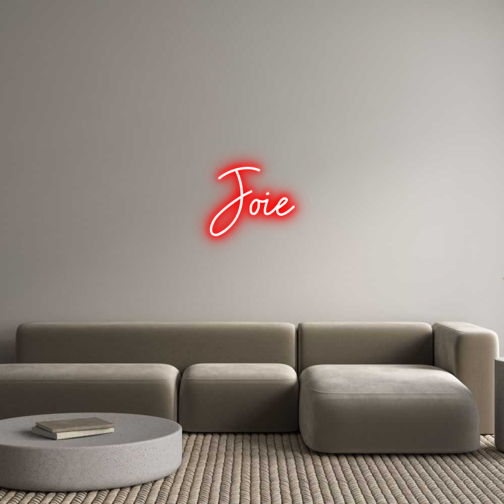 Custom Neon Sign Online Editor Joie