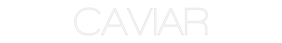 Custom Neon Sign Online Editor CAVIAR