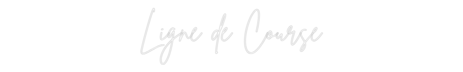 Custom Neon Sign Online Editor Ligne de Course