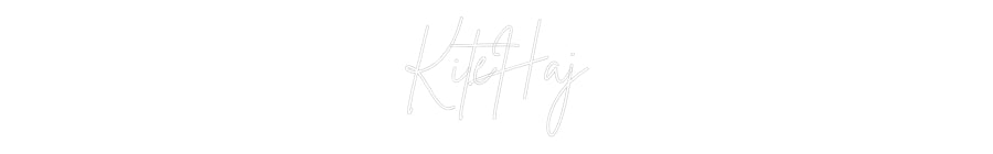 Custom Neon Sign Online Editor KiteHaj