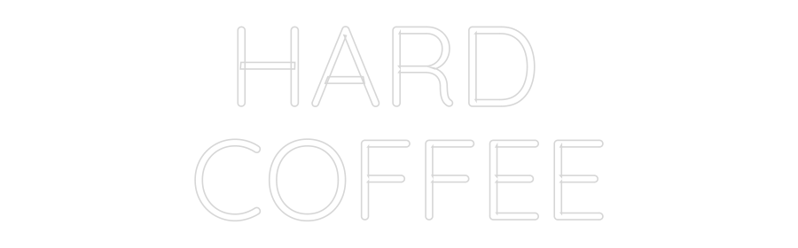 Custom Neon Sign Online Editor HARD
COFFEE