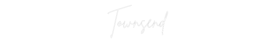 Custom Neon Sign Online Editor Townsend