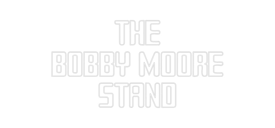 Custom Neon Sign Online Editor THE
BOBBY MO...