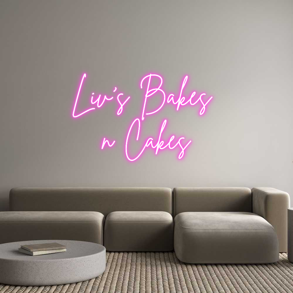 Custom Neon Sign Online Editor Liv’s Bakes
...
