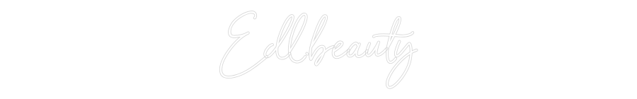 Custom Neon Sign Online Editor Edl.beauty