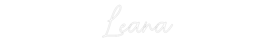 Custom Neon Sign Online Editor Leana