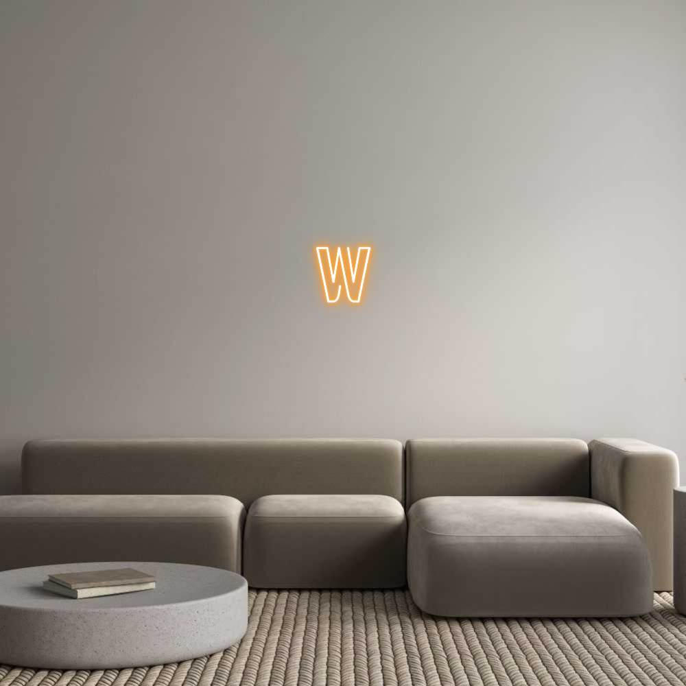 Custom Neon Sign Online Editor W