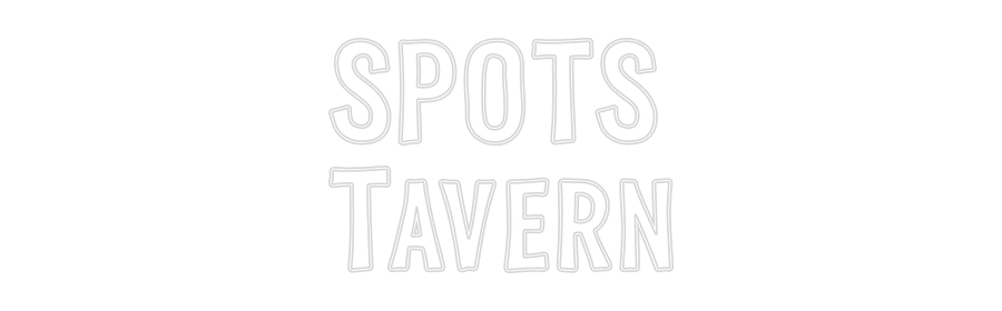 Custom Neon Sign Online Editor SPOTS
Tavern