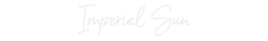 Custom Neon Sign Online Editor Imperial Sun