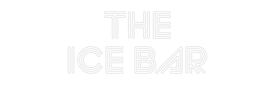 Custom Neon Sign Online Editor THE
ICE BAR