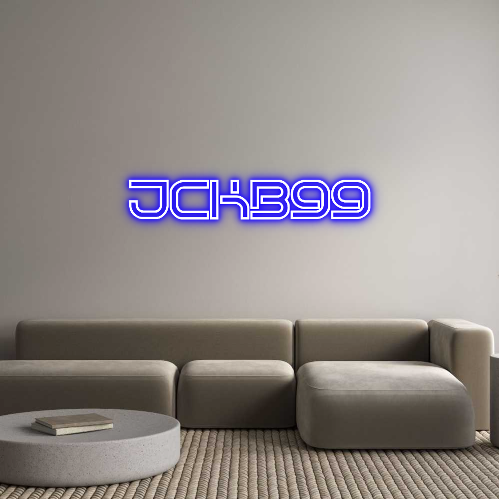 Custom Neon Sign Online Editor JCKB99