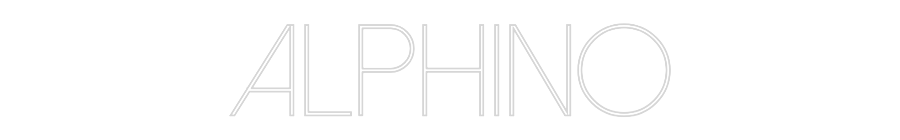 Custom Neon Sign Online Editor ALPHINO