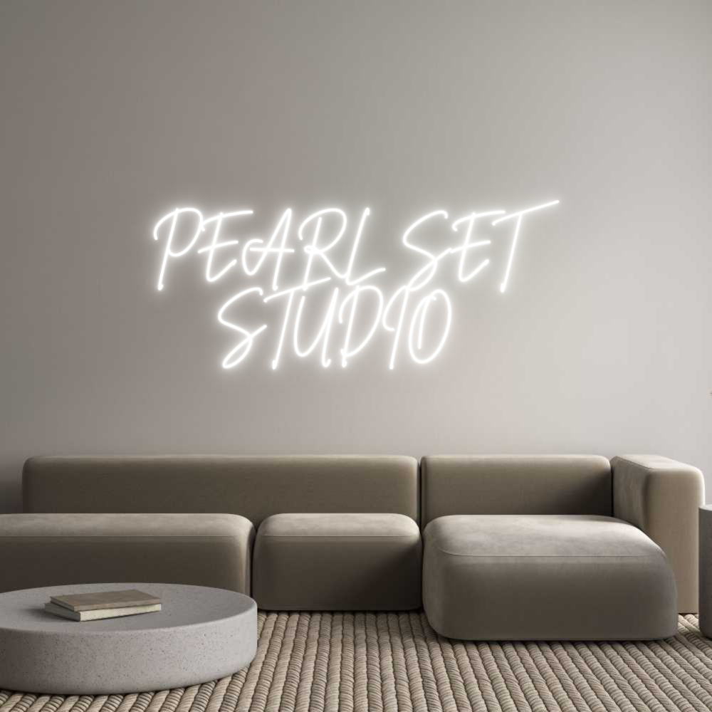 Custom Neon Sign Online Editor PEARL SET
  ...