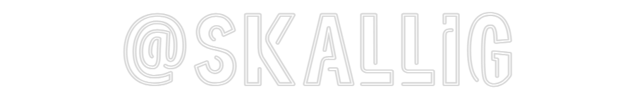 Custom Neon Sign Online Editor @SKALLIG