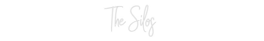 Custom Neon Sign Online Editor The Silos