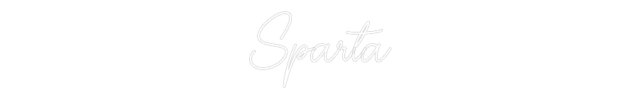 Custom Neon Sign Online Editor Sparta