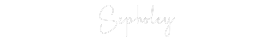 Custom Neon Sign Online Editor Sepholey