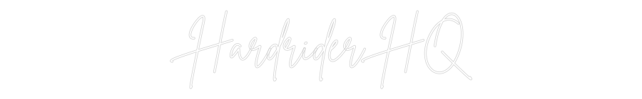 Custom Neon Sign Online Editor Hardrider HQ