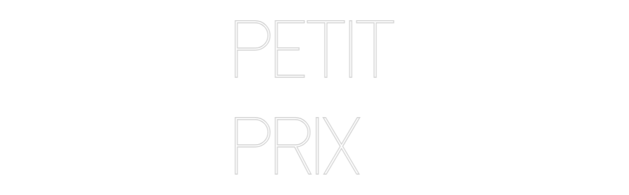 Custom Neon Sign Online Editor PETIT
PRIX