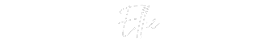 Custom Neon Sign Online Editor Ellie