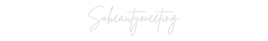 Custom Neon Sign Online Editor Sobeautymeeting