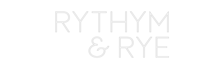 Custom Neon Sign Online Editor Rythym
& Rye