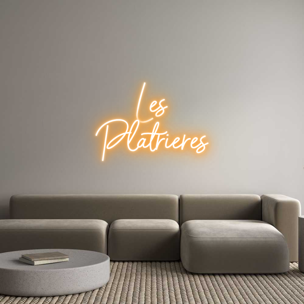 Custom Neon Sign Online Editor Les
Plâtrières