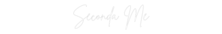 Custom Neon Sign Online Editor Seconda Me